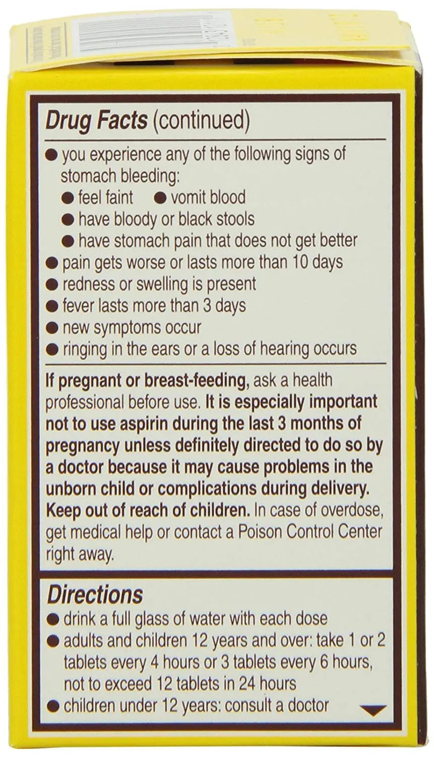 Genuine Bayer Aspirin 325mg Tablets, 24-Count (Pack of 2) Bayer buy supplements canada