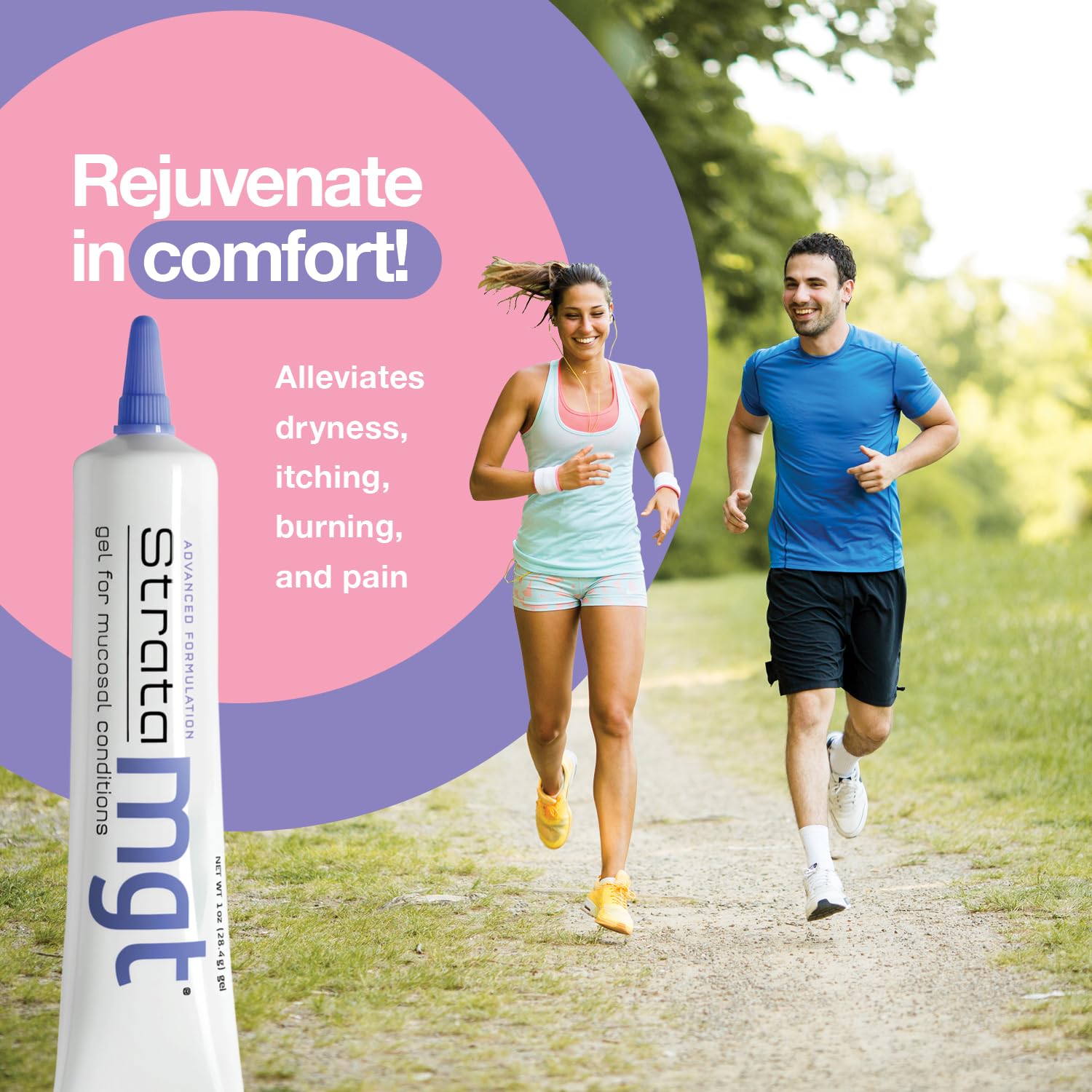 StrataMGT Vaginal Moisturizer - Non-Hormonal & Non-Steroidal- Post Menopause Support StrataMGT buy supplements canada