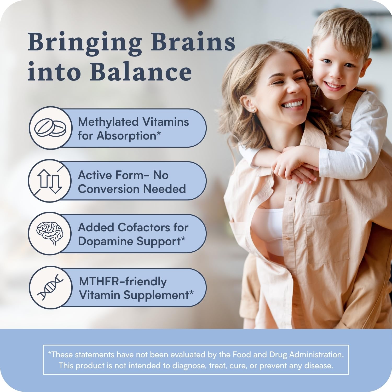 Accentrate Brain Supplement for Focus, Attention, Mood | Complete Vitamin B Complex | Brain Health | Methylated Multivitamin w/L-Methylfolate (5-MTHF), Cofactors Methyl-B12 & P5P | MTHFR Supplement Accentrate buy supplements canada