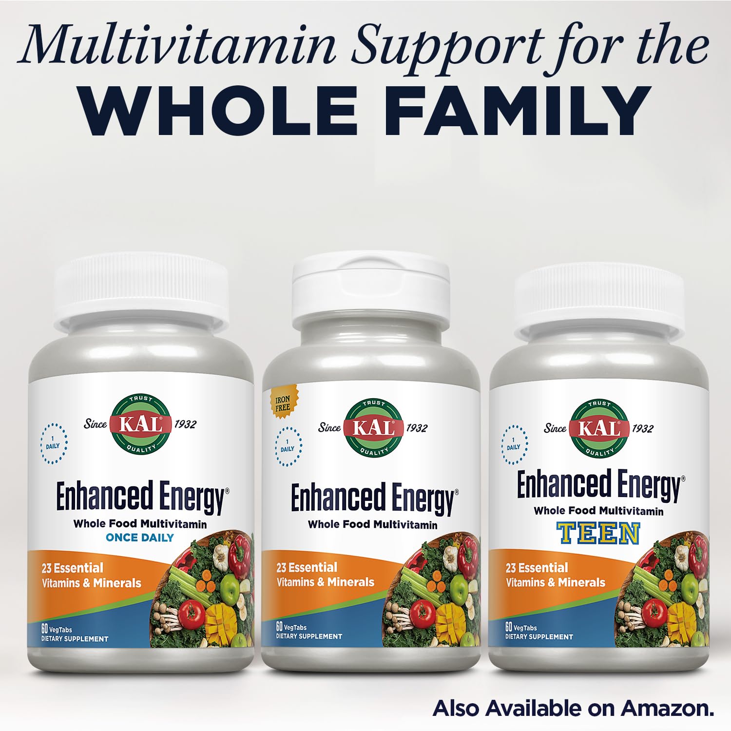 KAL Enhanced Energy Tablets, 60 Count KAL buy supplements canada