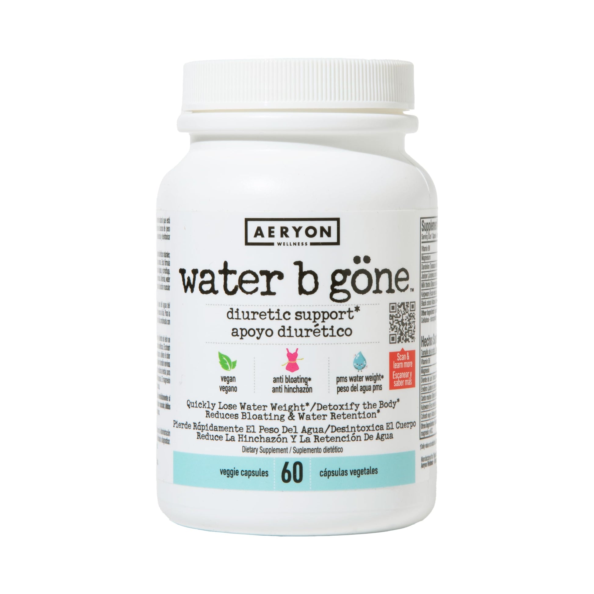 Water B Gone – Diuretic Pills for Women – Reduce Water Retention and Bloating – Find PMS Aeryon Ashlie Wellness buy supplements canada