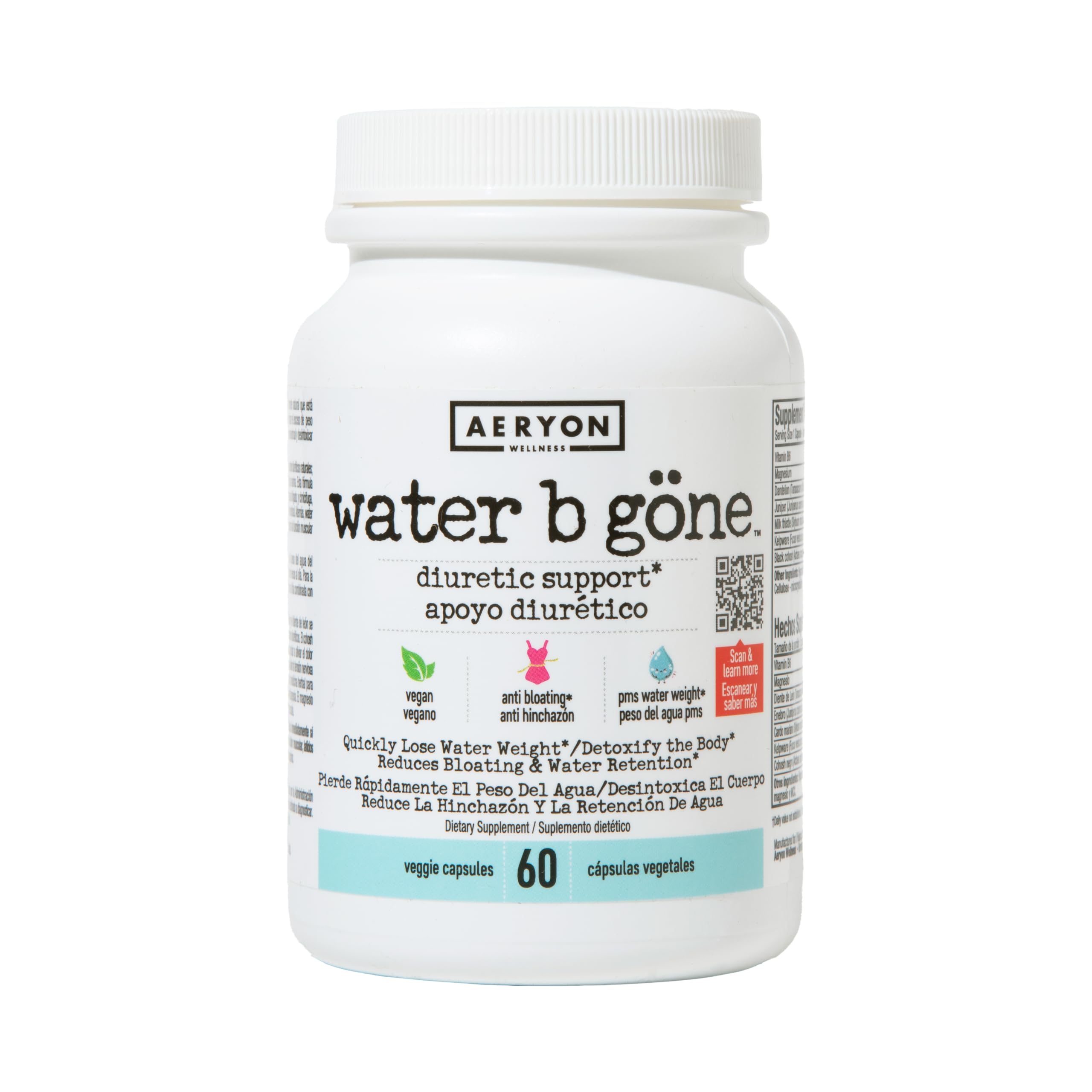 Water B Gone – Diuretic Pills for Women – Reduce Water Retention and Bloating – Find PMS Aeryon Ashlie Wellness buy supplements canada