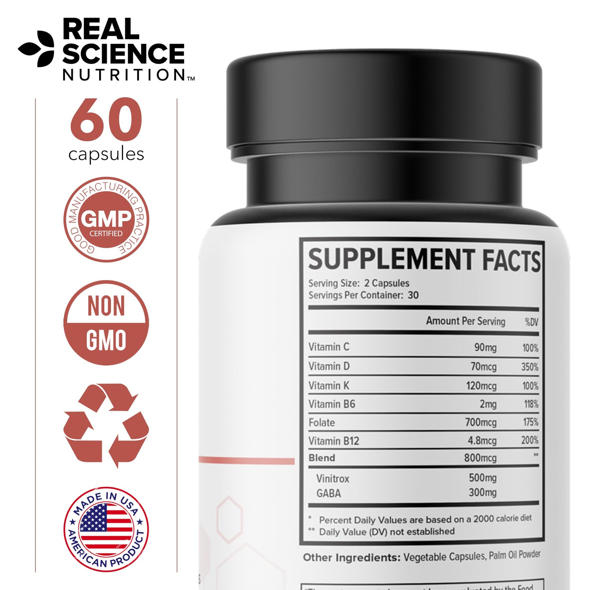 Real Science Nutrition Offers Memory Miracle – Brain and Memory Support Supplement for Focus, Mental Clarity & Brain Health – Nootropic Brain Booster with Nitric Oxide – 60 Capsules Real Science Nutrition buy supplements canada