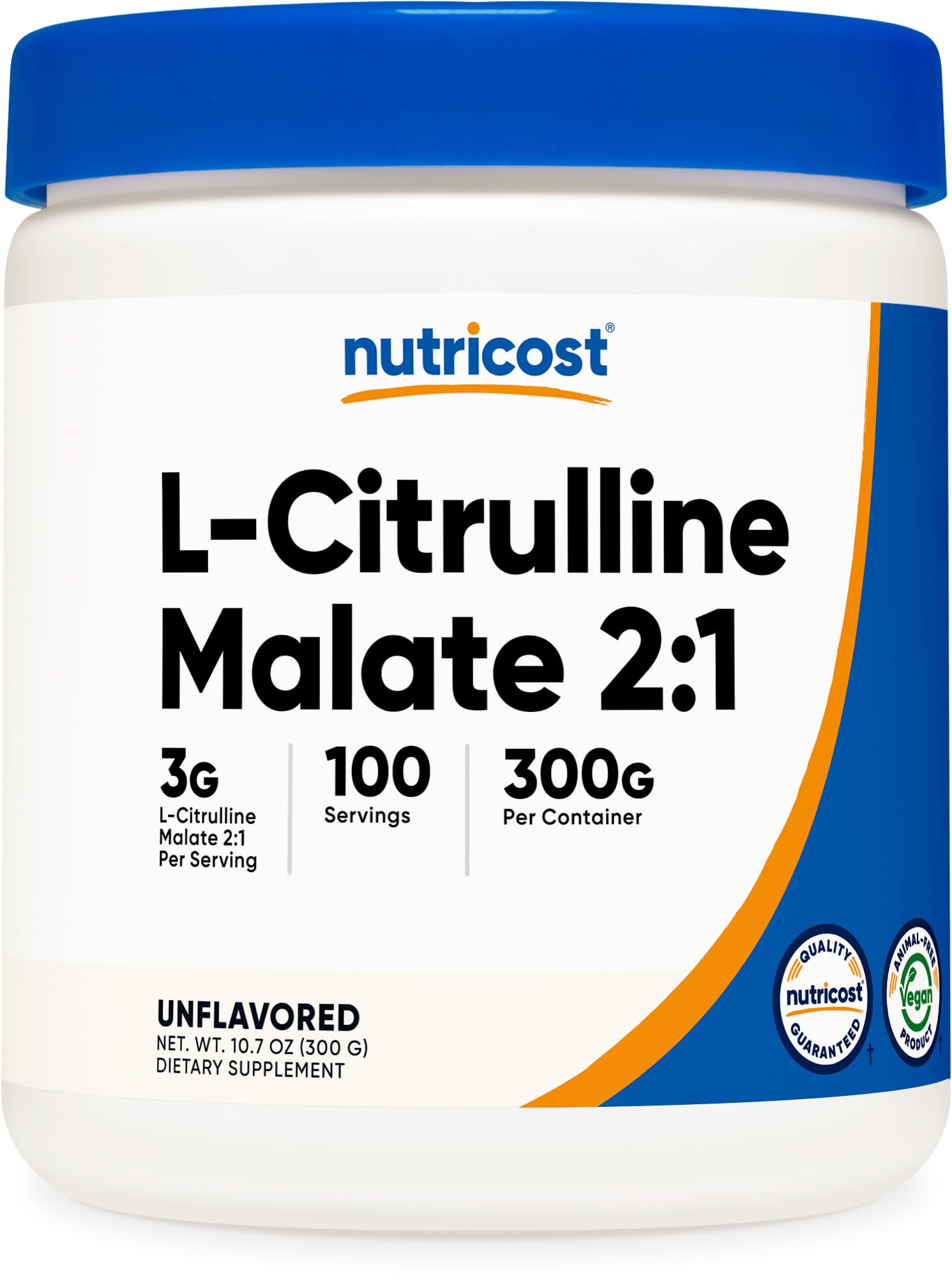 Nutricost L-Citrulline Malate (2:1) Powder (300 Grams) Nutricost buy supplements canada