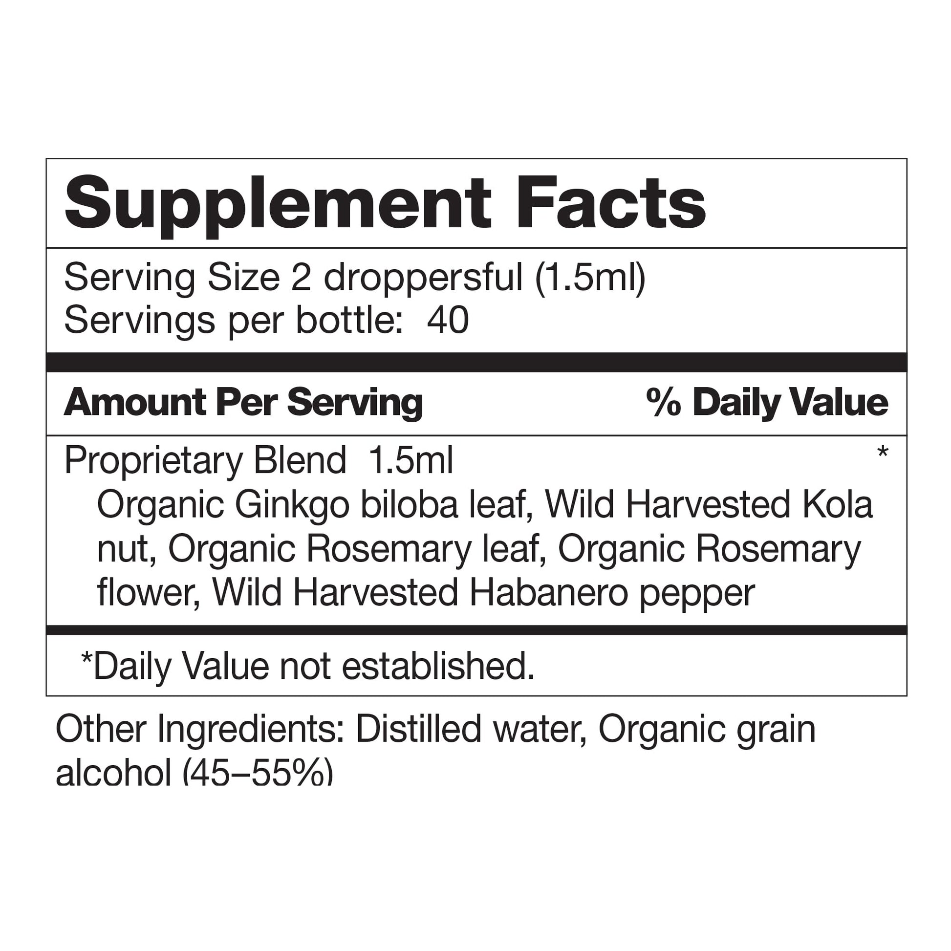 Dr. Schulze's Brain Formula 2 oz. - Vegan and Wild-Harvested | Stimulates Circulation and and Improved Mental Focus Dr. Schulze's buy supplements canada