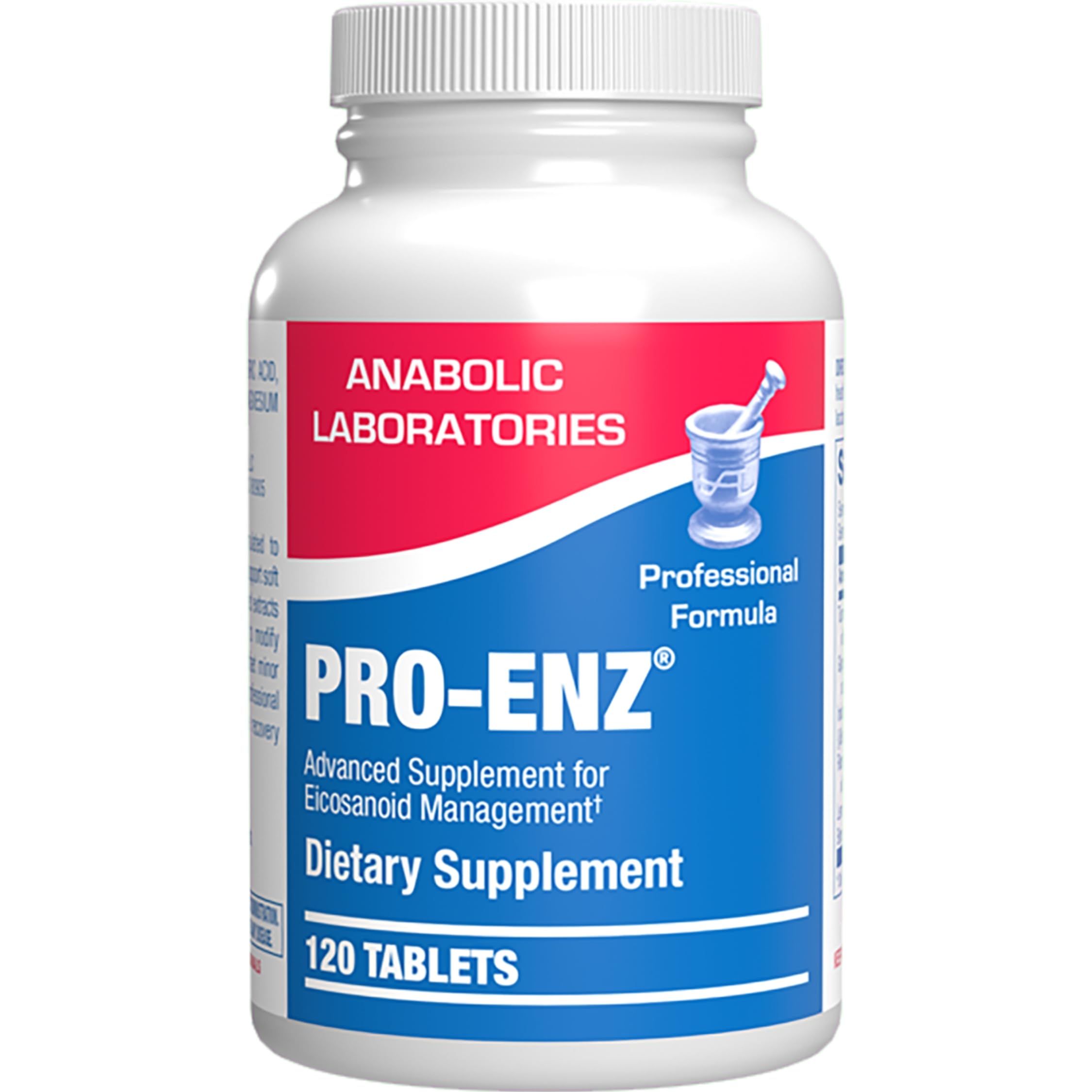 Pro ENZ Joint Support Supplement - Clinical Formula Turmeric Boswellia Supplement for Joint & Cartilage Mobility and Comfort Support Plus Eicosanoid Management with Proteolytic Enzymes (120 Servings) Anabolic Laboratories buy supplements canada