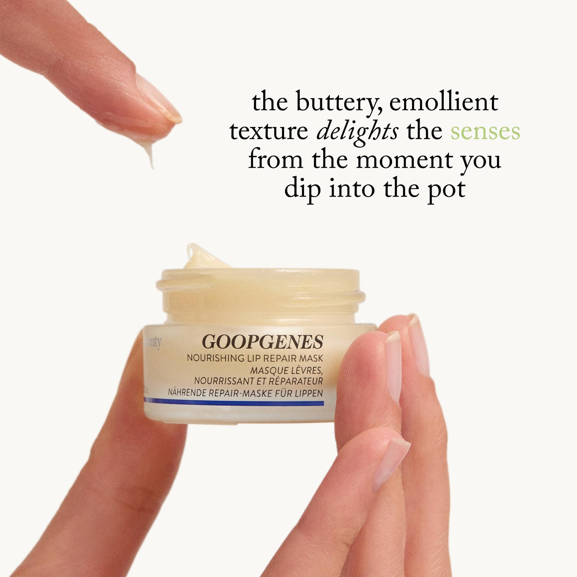 goop Beauty Nourishing Lip Repair Mask | Lip Hydration Treatment | Smooths, Plumps, & Softens | Ceramides & Vegan Lanolin | 0.3 oz goop buy supplements canada