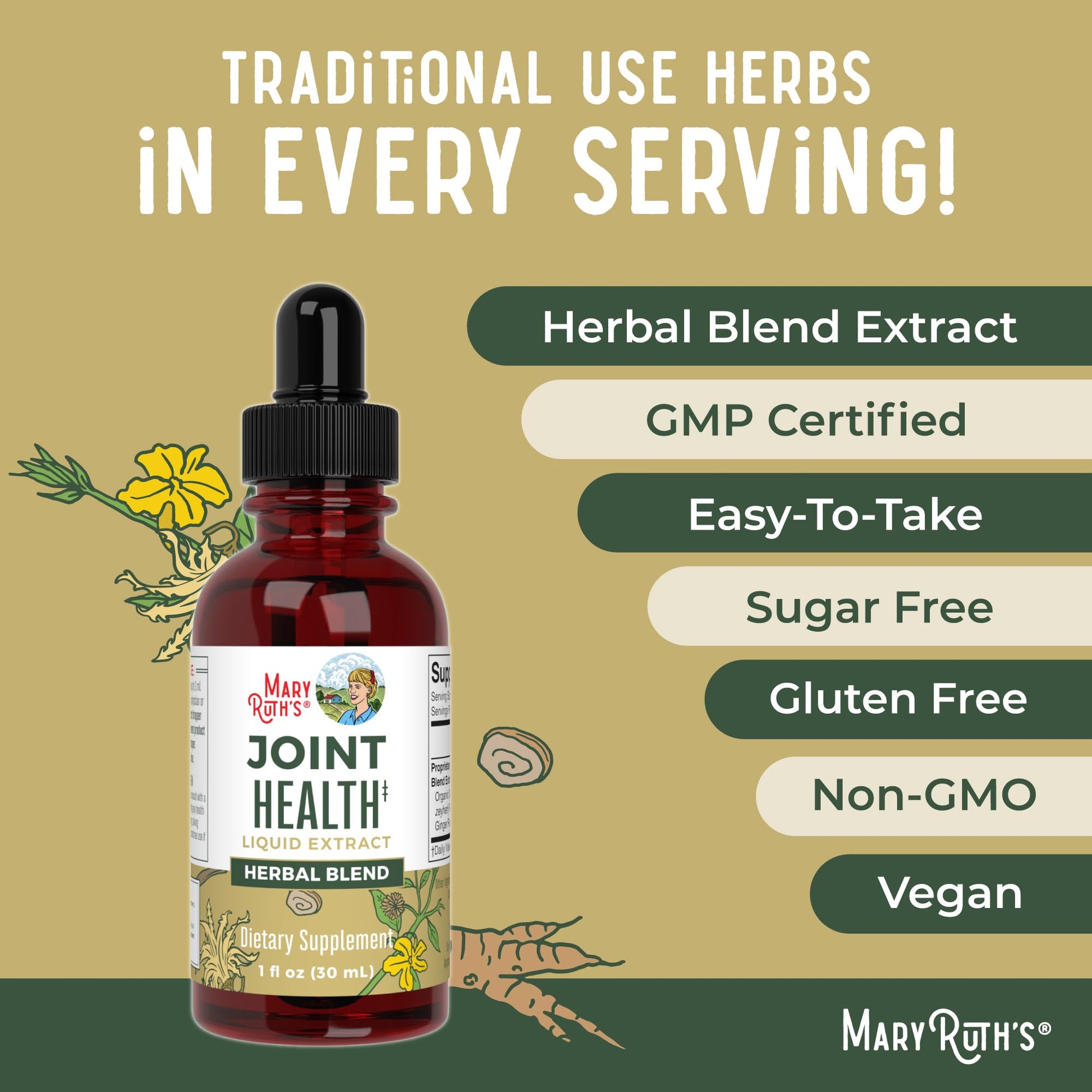 MaryRuth Organics Joint Health Liquid Drops & Vitamin K2+D3 Gummies (Peach Mango and Apricot) | Label Project Verified | Vitamins for Calcium, Joints, and Bone Support | Vegan, Non-GMO, Gluten Free MARYRUTH'S buy supplements canada