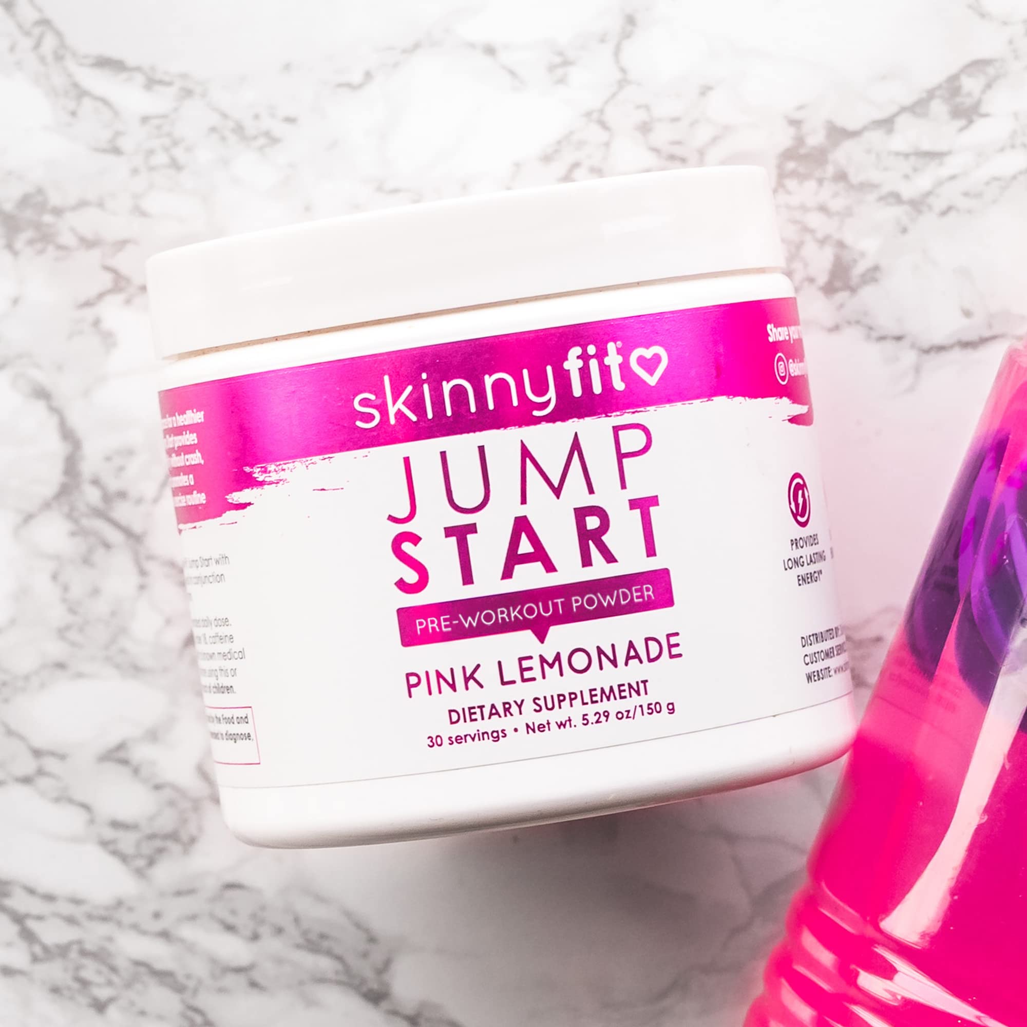 SkinnyFit Jump Start Pre Workout Supplement for Women 30 Servings - Creatine Free SkinnyFit buy supplements canada