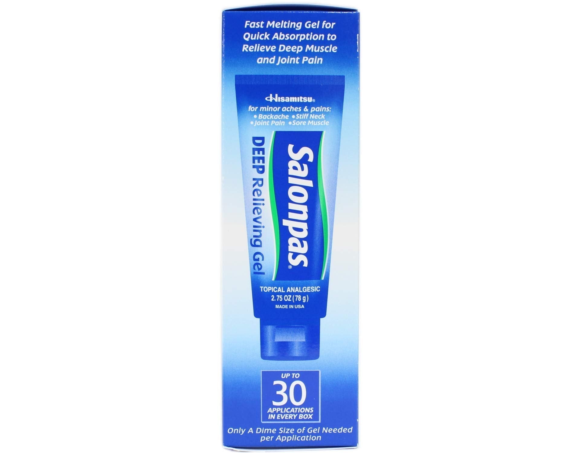 Salonpas Deep Pain Relieving Gel 2.75oz by Salonpas Salonpas buy supplements canada