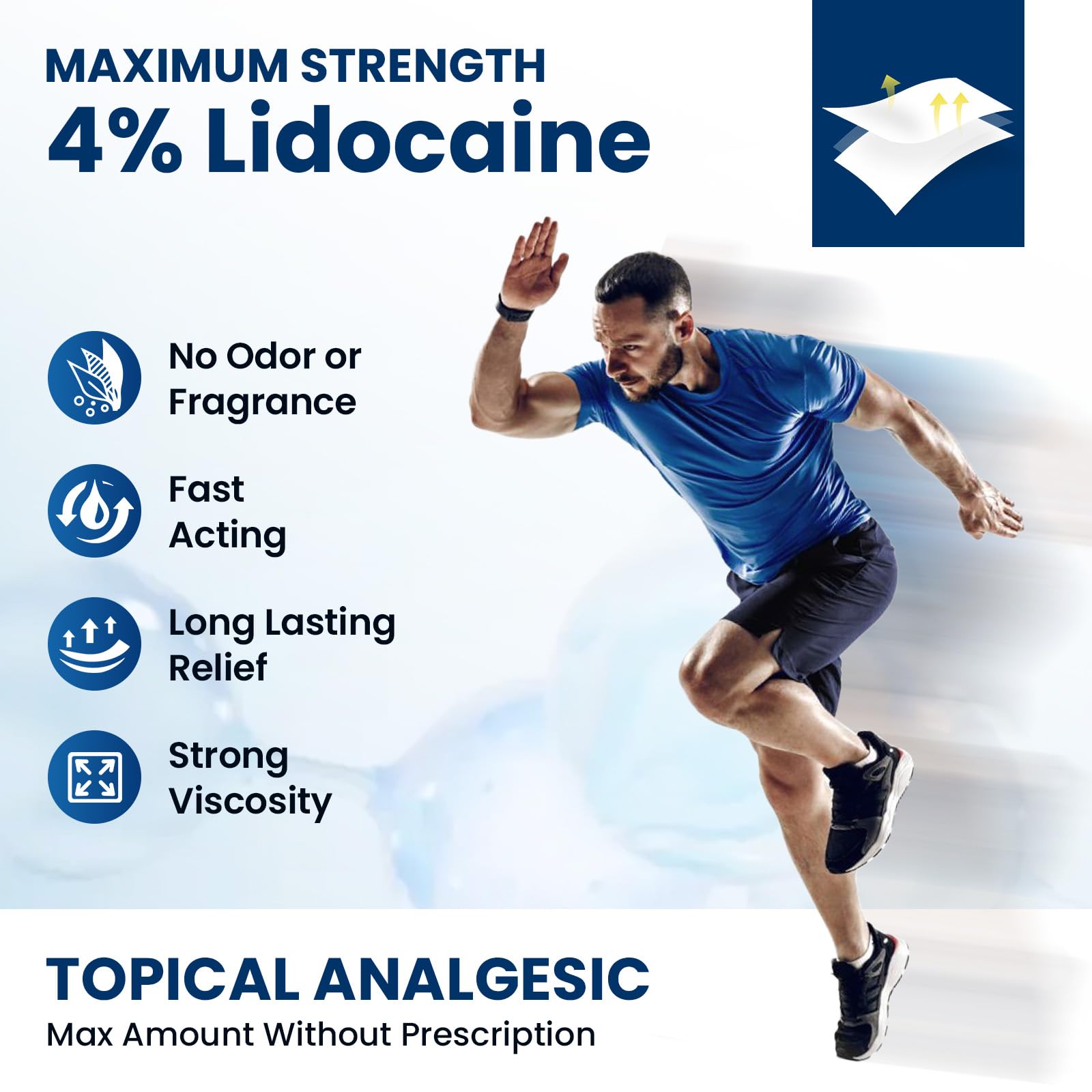 Sumifun 4% Lidocaine Pain Relief Patches 15 Counts Maximum Strength Numbing Gel Patch for Back Knee Neck Joint Ache Muscle Soreness Topical Analgesic Sumifun buy supplements canada