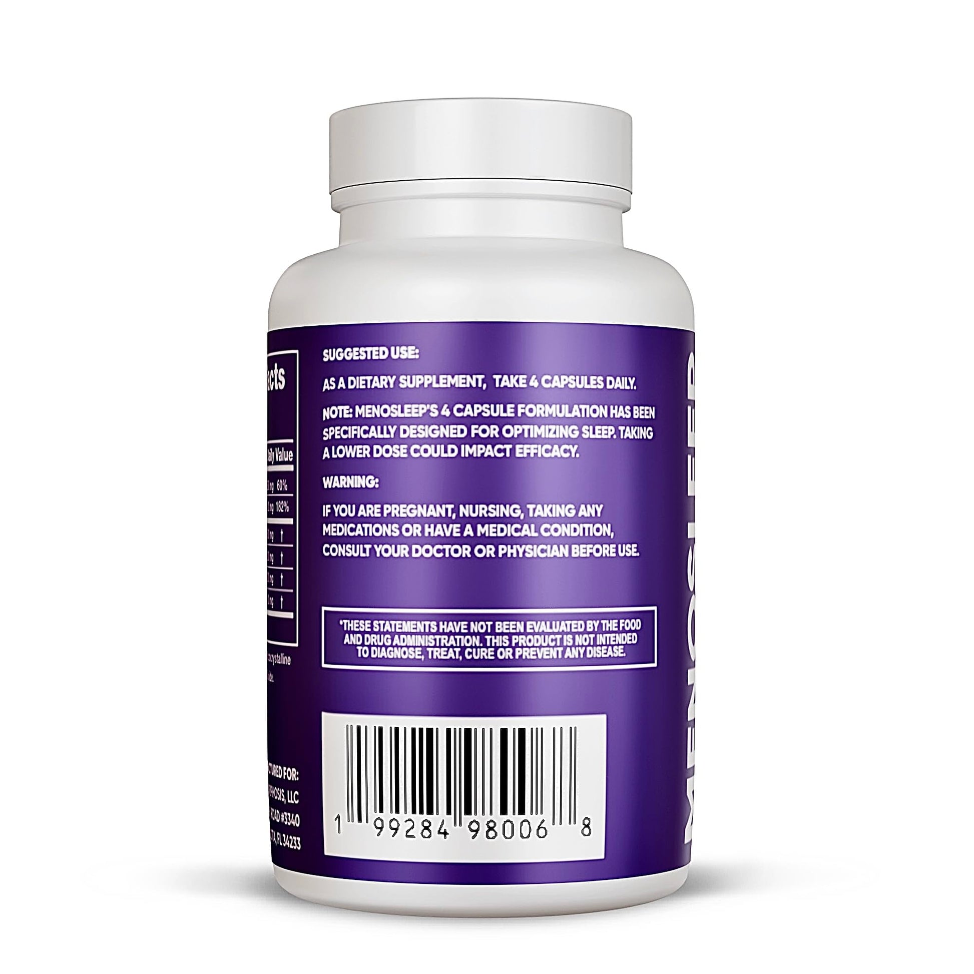 Meno Sleep Menopause Support Supplement: Clinically Proven Ingredients Improve Energy, Mood & Mental Clarity. Magnesium Glycinate, L-Theanine, Ashwagandha, Made in USA, Vegan, Hormone Free 120 Ct MenoMorphosis buy supplements canada