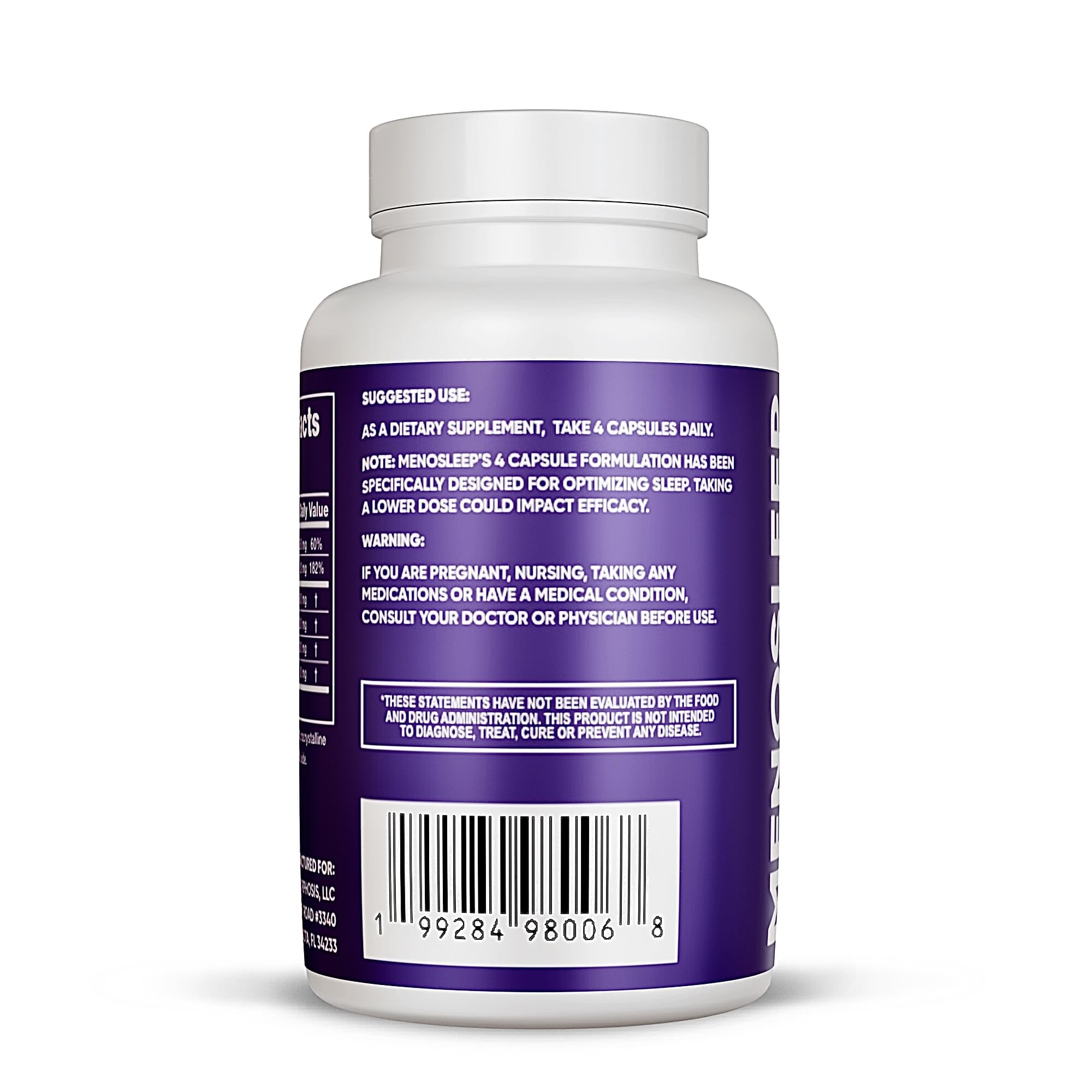 Meno Sleep Menopause Support Supplement: Clinically Proven Ingredients Improve Energy, Mood & Mental Clarity. Magnesium Glycinate, L-Theanine, Ashwagandha, Made in USA, Vegan, Hormone Free 120 Ct MenoMorphosis buy supplements canada