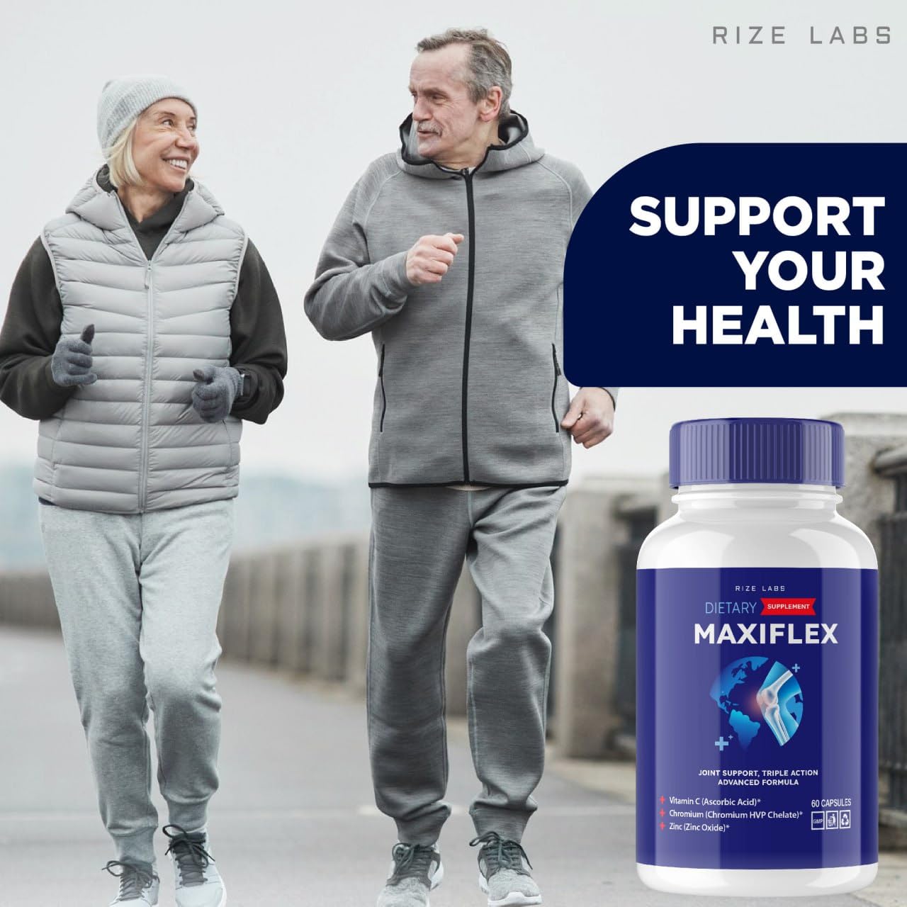 rize labs -Mexiflax All Natural Suppplement, Capsules for Joint Support, Pills for Mobility and Flexibility, Advanced Formula Supplement, Triple Action (120 Capsules) rize labs buy supplements canada