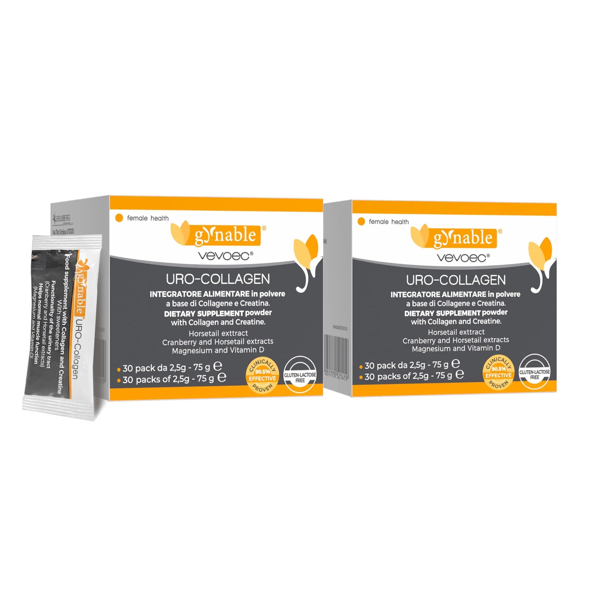Gynable Bladder Control Supplements for Urinary Leakage: Due to Laughing Sneezing Exercise - Occasional Urgency Urinary Frequency Defense Comprehensive Bladder Support for Women, Powder, 2 Boxes Gynable buy supplements canada