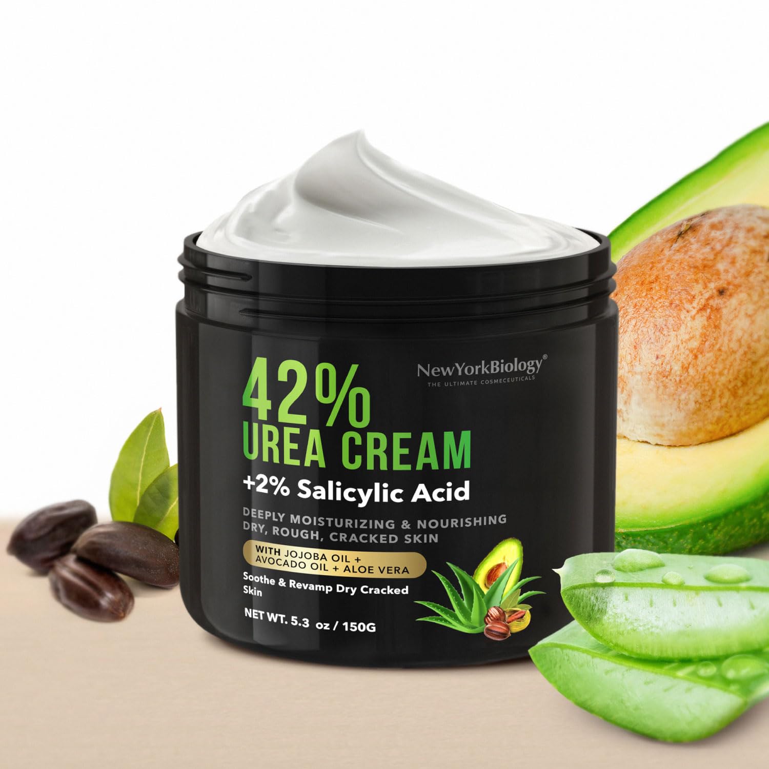 New York Biology 42% Urea Cream with 2% Salicylic Acid - Moisturizing Urea Foot Cream NEW YORK BIOLOGY THE ULTIMATE COSMECEUTICALS buy supplements canada