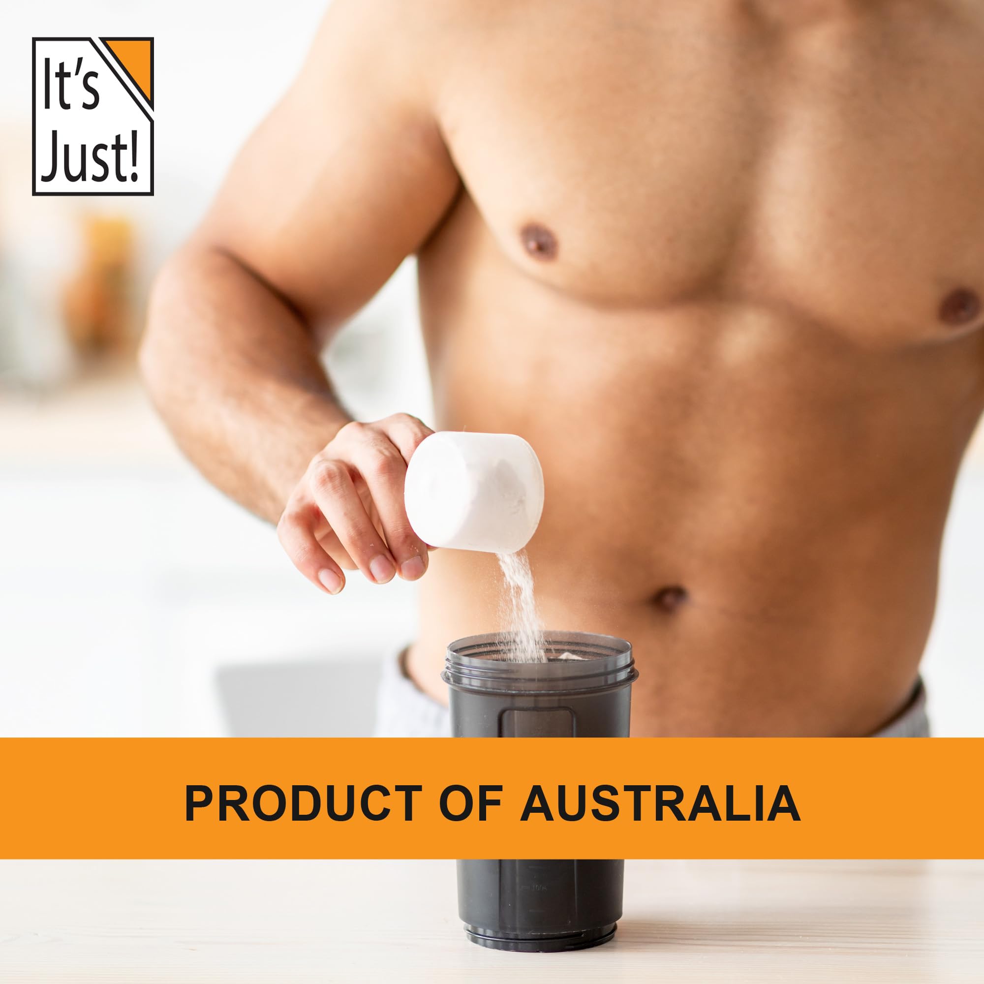 It's Just! - 100% Whey Protein Concentrate, Made in USA, Premium WPC-80, No Added It's Just! buy supplements canada