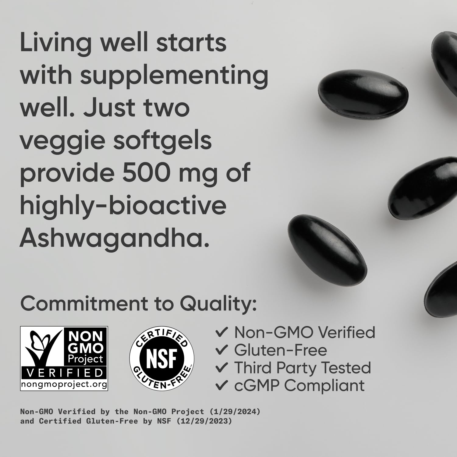 Sports Research® Ashwagandha Softgels with Coconut MCT Oil - Natural Adaptogen Sports Research buy supplements canada