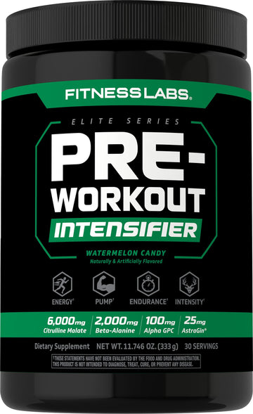 Fitness Labs Pre Workout Powder | for Men and Women | Intensifier Supplement | Watermelon Fitness Labs buy supplements canada