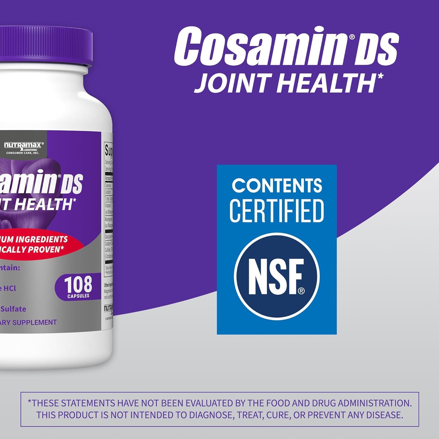 Cosamin DS for Joint Health Comfort & Mobility, 2 Count Cosamin DS buy supplements canada