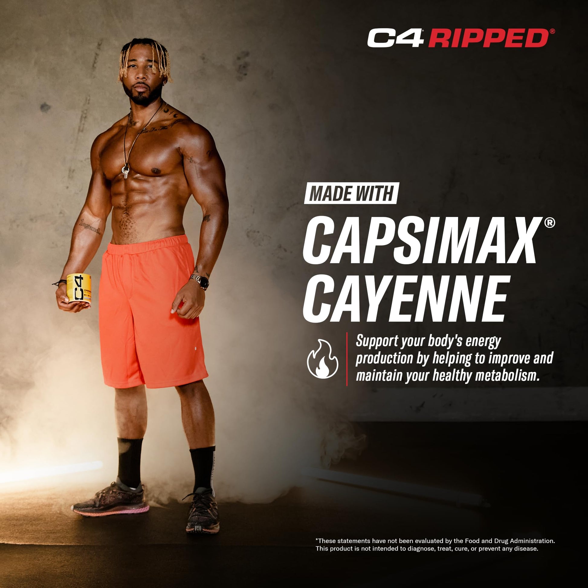 Cellucor C4 Ripped Pre Workout Powder ICY Blue Razz | Creatine Free + Sugar Free Cellucor buy supplements canada