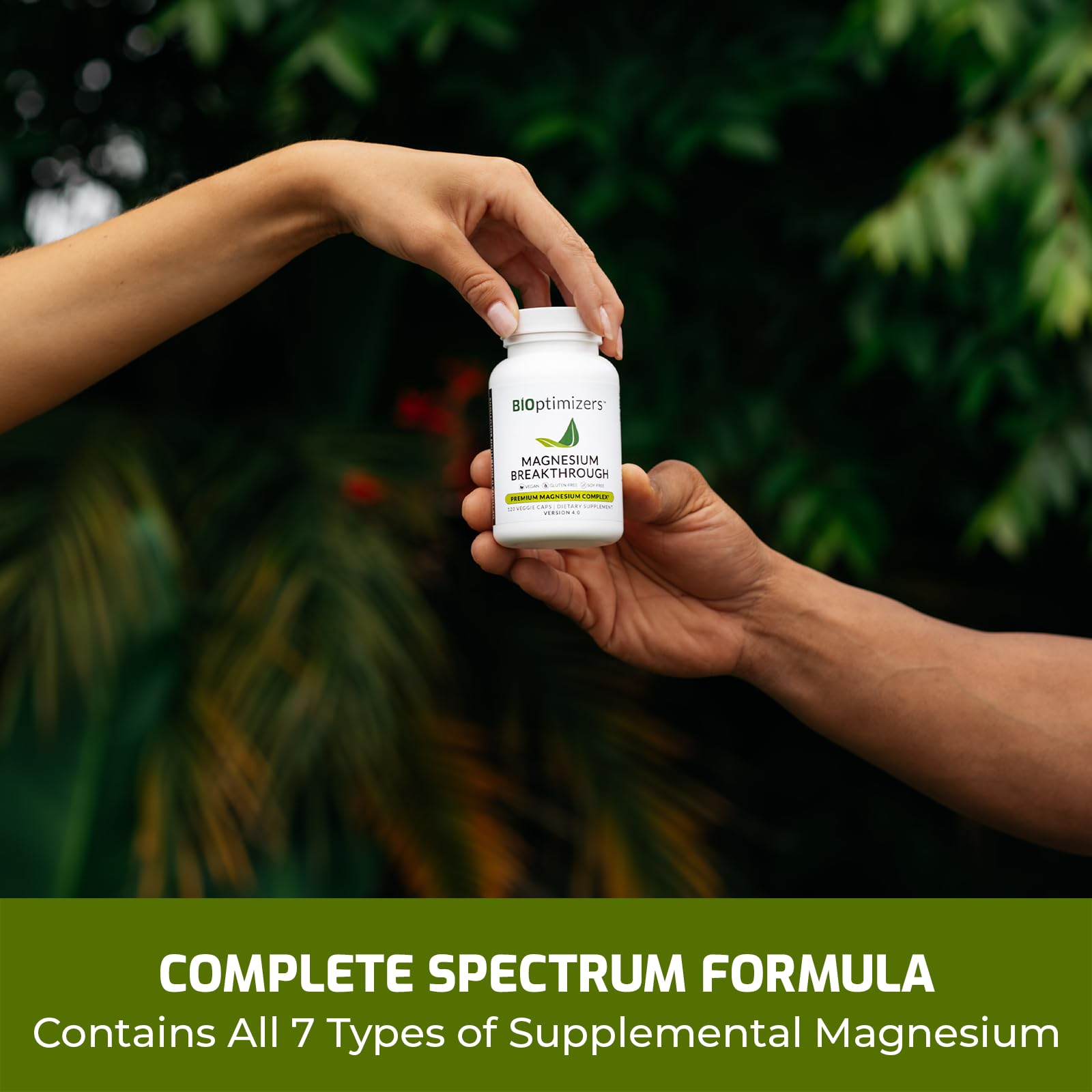Magnesium Breakthrough Supplement 4.0 - Has 7 Forms of Magnesium: Glycinate, Malate BiOptimizers buy supplements canada
