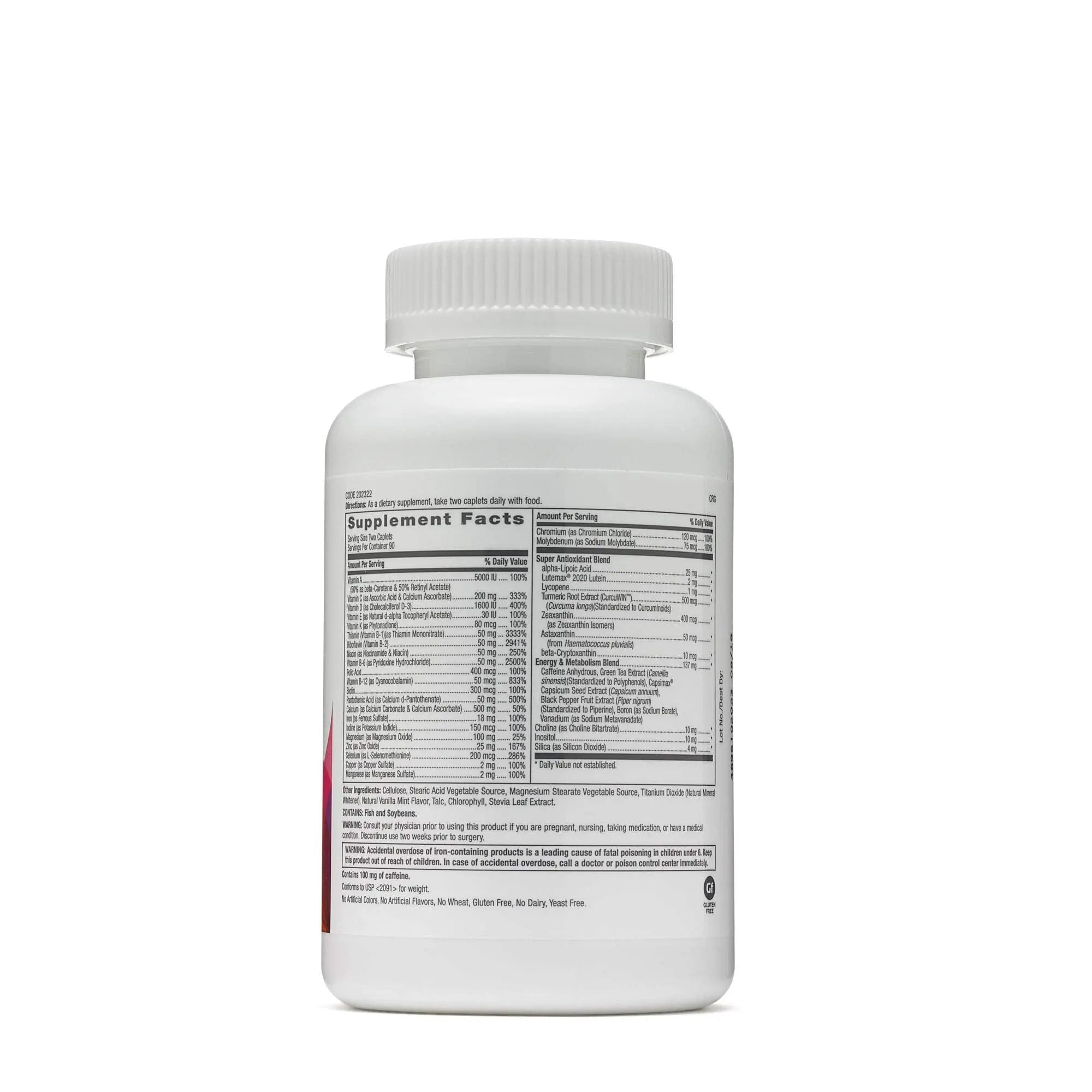 GNC Womens Ultra Mega Energy and Metabolism Multivitamin for Women, 180 Count, for Increased Energy, Metablism, and Calorie Burning GNC buy supplements canada