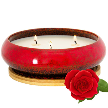 Scented Candles, 3 Wicks Large Rose Candles for Home Scented, 17 oz Aromatherapy Candle Gifts ARTKETTY buy supplements canada