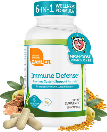 Zahler Immune Defense, Immune System Support, Certified Kosher, 120 Capsules Zahler buy supplements canada