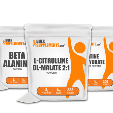 BULKSUPPLEMENTS.COM L-Citrulline Malate 2:1 Powder 1KG with, Beta Alanine Powder BULKSUPPLEMENTS.COM buy supplements canada