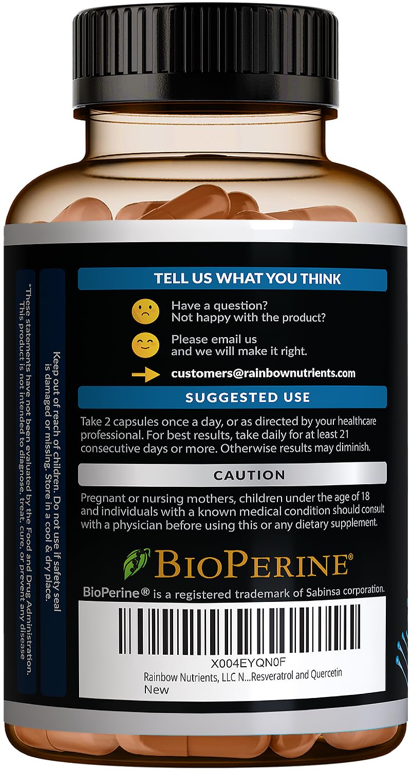 NMNH Supplement (NMN Alternative) NAD Booster for Anti-Aging, Cellular Energy & Nice Skin- Dihydronicotinamide mononucleotide, Resveratrol, Quercetin & BioPerine® for Max Absorption- 60 caps Rainbow Nutrients, LLC buy supplements canada