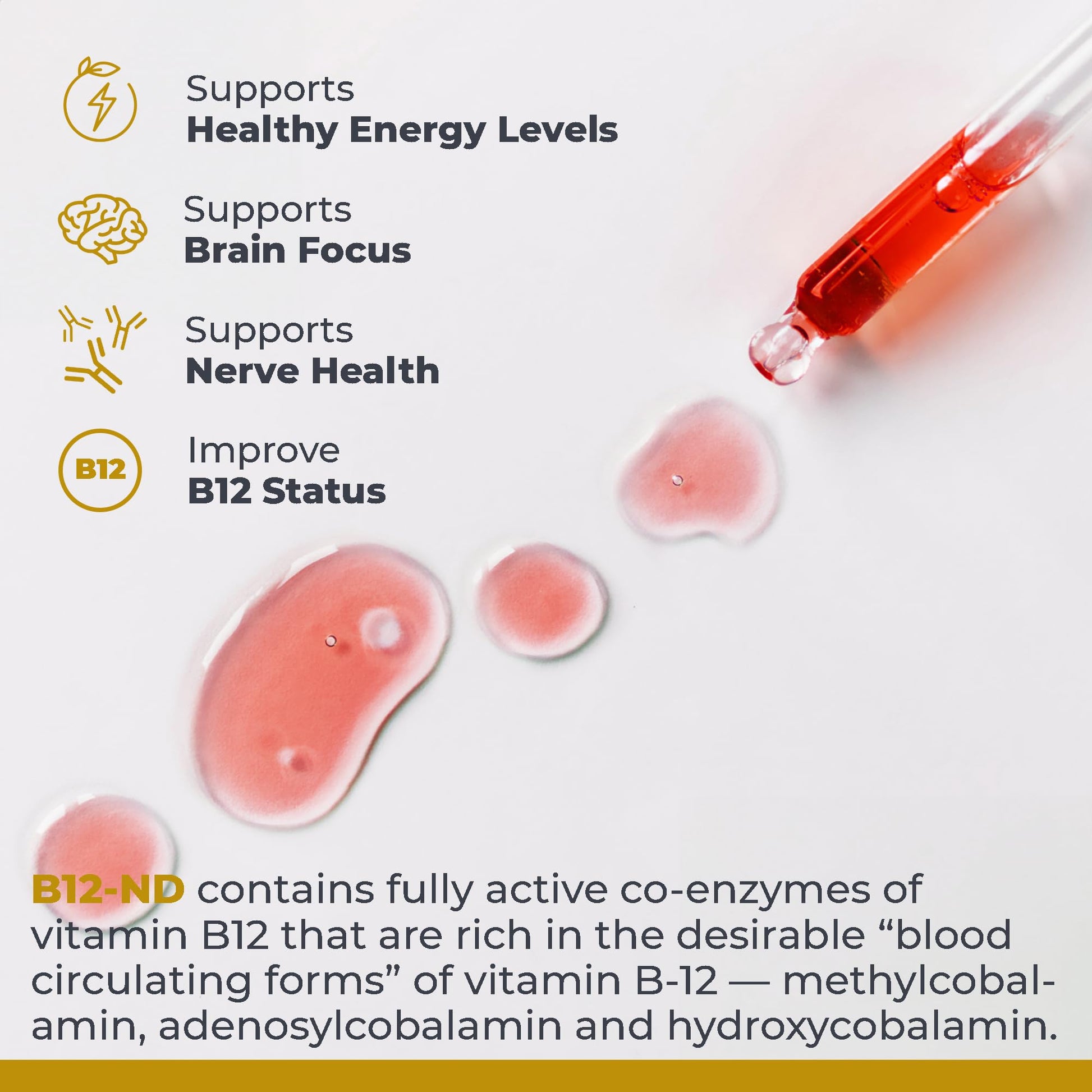 Premier Research Labs B12-ND - Vitamin B12 Liquid, B12 Vitamins, B12 Drops, B-12 Tincture with Methylcobalamin, Adenosylocobalamin, Hydroxcobalamin, 1000 mcg B12 Per Serving - 2 Fl Oz Premier Research Labs buy supplements canada