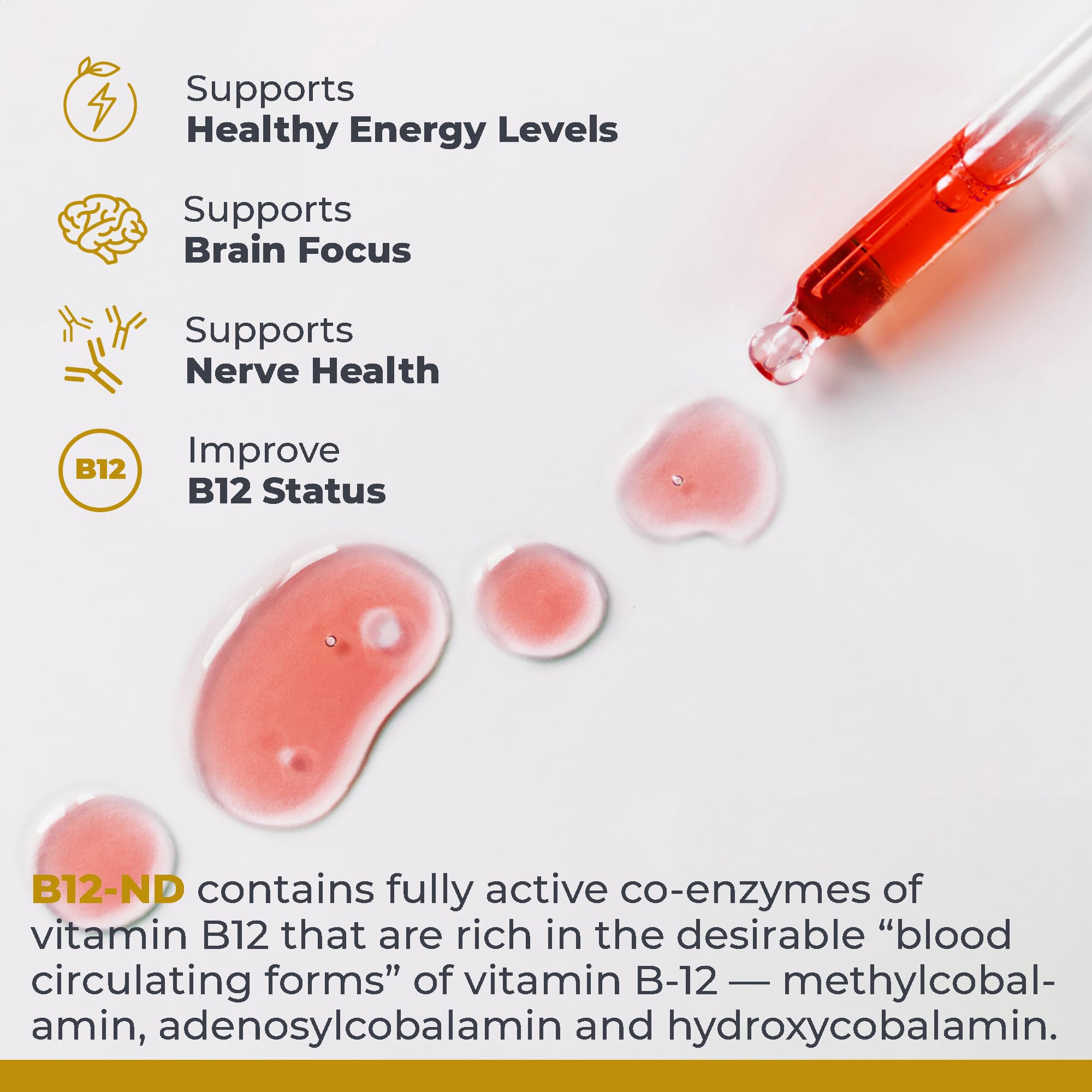 Premier Research Labs B12-ND - Vitamin B12 Liquid, B12 Vitamins, B12 Drops, B-12 Tincture with Methylcobalamin, Adenosylocobalamin, Hydroxcobalamin, 1000 mcg B12 Per Serving - 2 Fl Oz Premier Research Labs buy supplements canada
