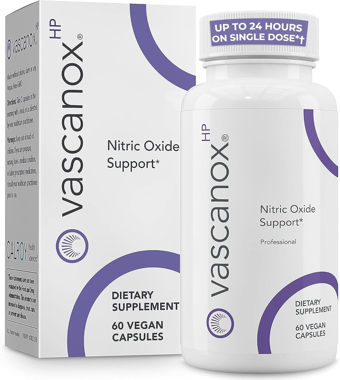 Calroy Health Sciences Vascanox HP - Next Generation Nitric Oxide Support - Up to 24 Hours on Single dose*+ Calroy Health Sciences buy supplements canada