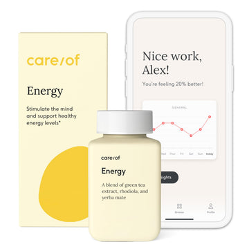 Care/of Natural Energy Supplements for Fatigue Vitamins for Energy and Tiredness for Women & Men, Energy Vitamins for Women for Healthy Energy, Energy Supplements for Women – 30 Energy Pills Care/of buy supplements canada