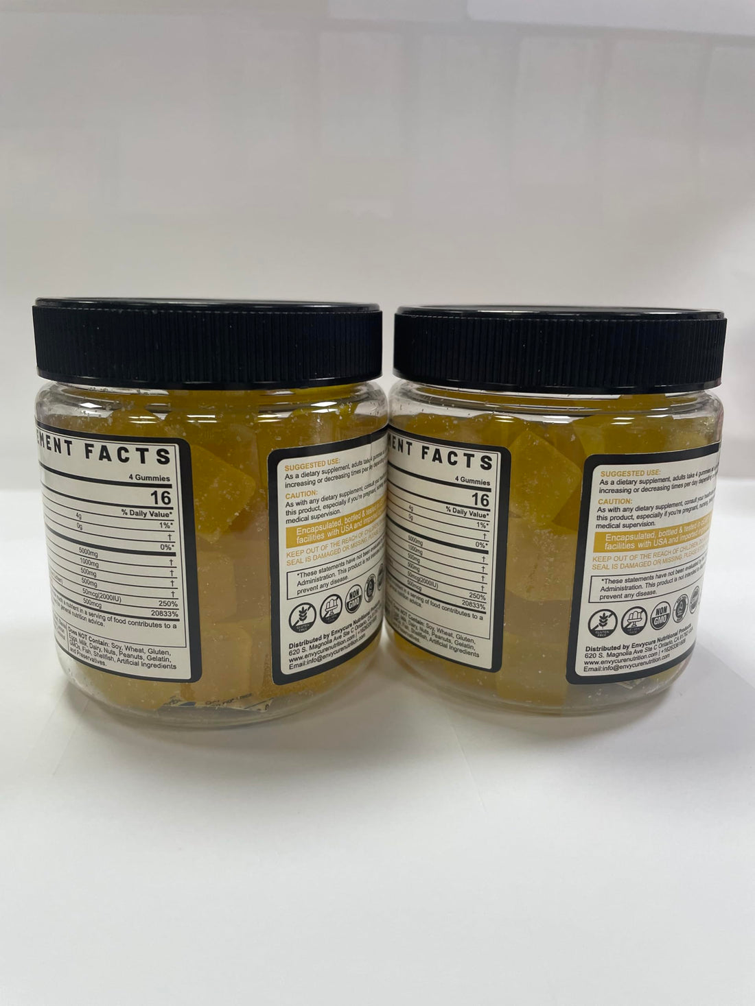 Creatine Monohydrate Gummies for Men & Women - with BCAA, Collagen Peptides, L-Taurine, Vitamin B12, D3, Chewables Creatine Monohydrate 5g Per Serving, Natural Lemon Flavor, Sugar Free, 2 Pack EnvyCure buy supplements canada