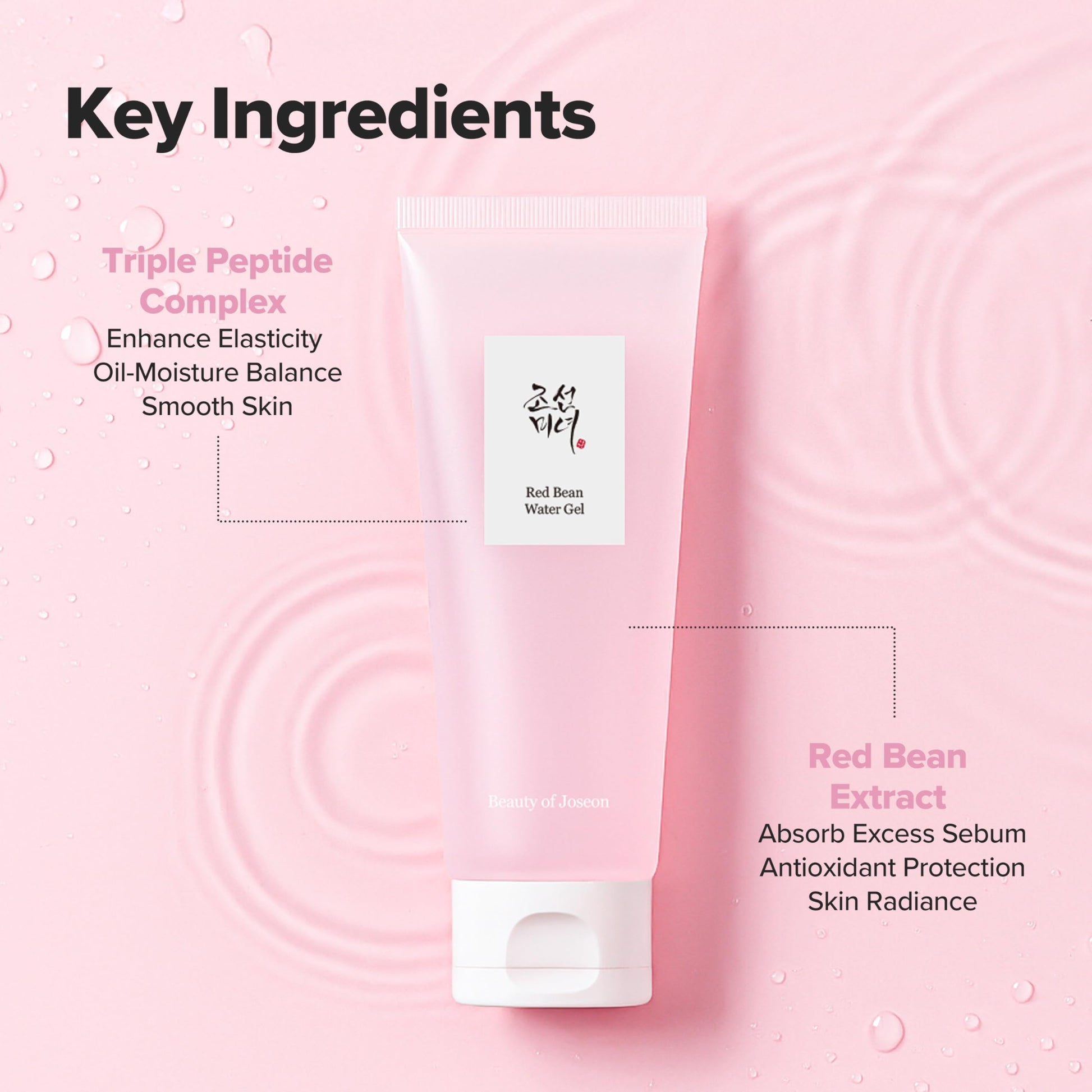 Beauty of Joseon Red Bean Water Gel Hydrating Peptide Hydro Boost Moisturizer for Acne Prone Dry Skin, Korean Skin Care Beauty of Joseon buy supplements canada