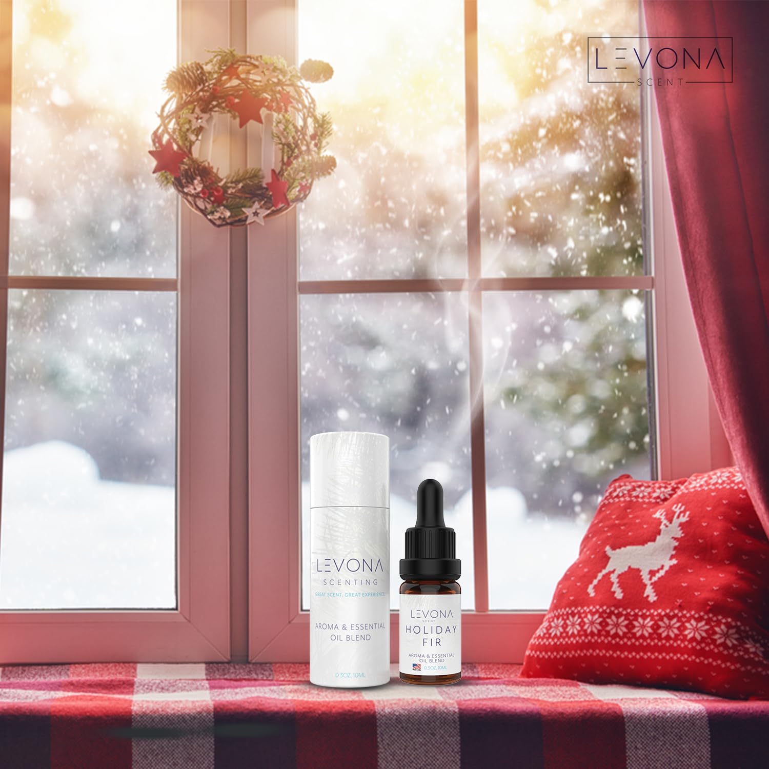 Levona Scent Christmas Essential Oils for Diffuser: Holiday Fir Essential Oil for Diffusers for Home LEVONA SCENT buy supplements canada