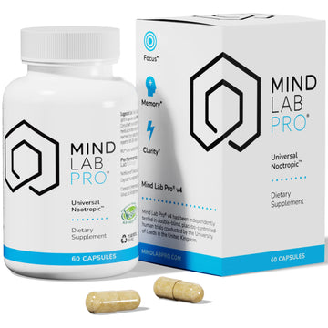 Mind Lab Pro® MLP® v4 Universal  Booster Supplement for Focus, Memory, Clarity, Energy - 60-Count - Plant-Based, Naturally Sourced Memory Vitamins Mind Lab Pro buy supplements canada