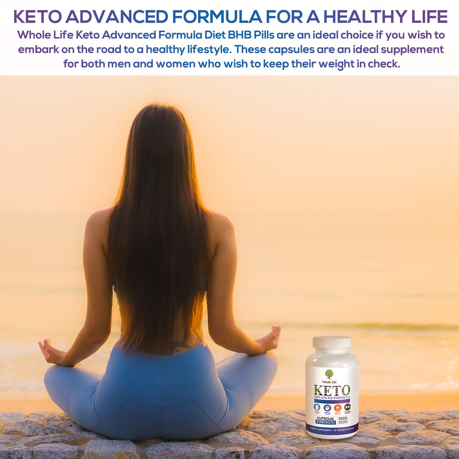 WHOLE LIFE Keto Advanced Formula Diet BHB Pills - Ketogenic All Natural, Support WHOLE LIFE buy supplements canada