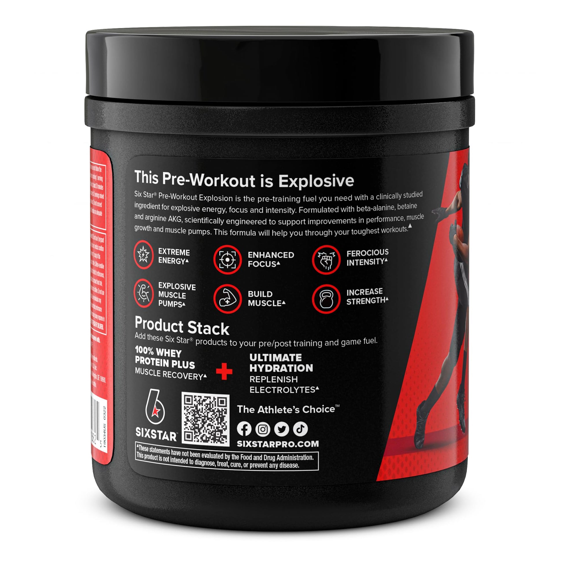 Six Star Pre Workout, PreWorkout Explosion, Pre Workout Powder for Men & Women Six Star buy supplements canada