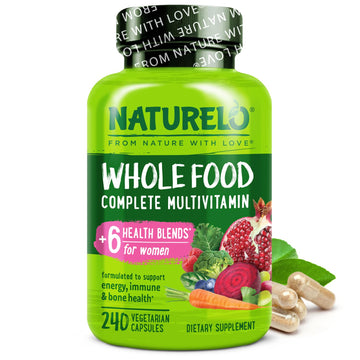 NATURELO Whole Food Multivitamin for Women - with Vitamins, Minerals, & Organic Extracts - Supplement for Energy and Heart Health NATURELO buy supplements canada