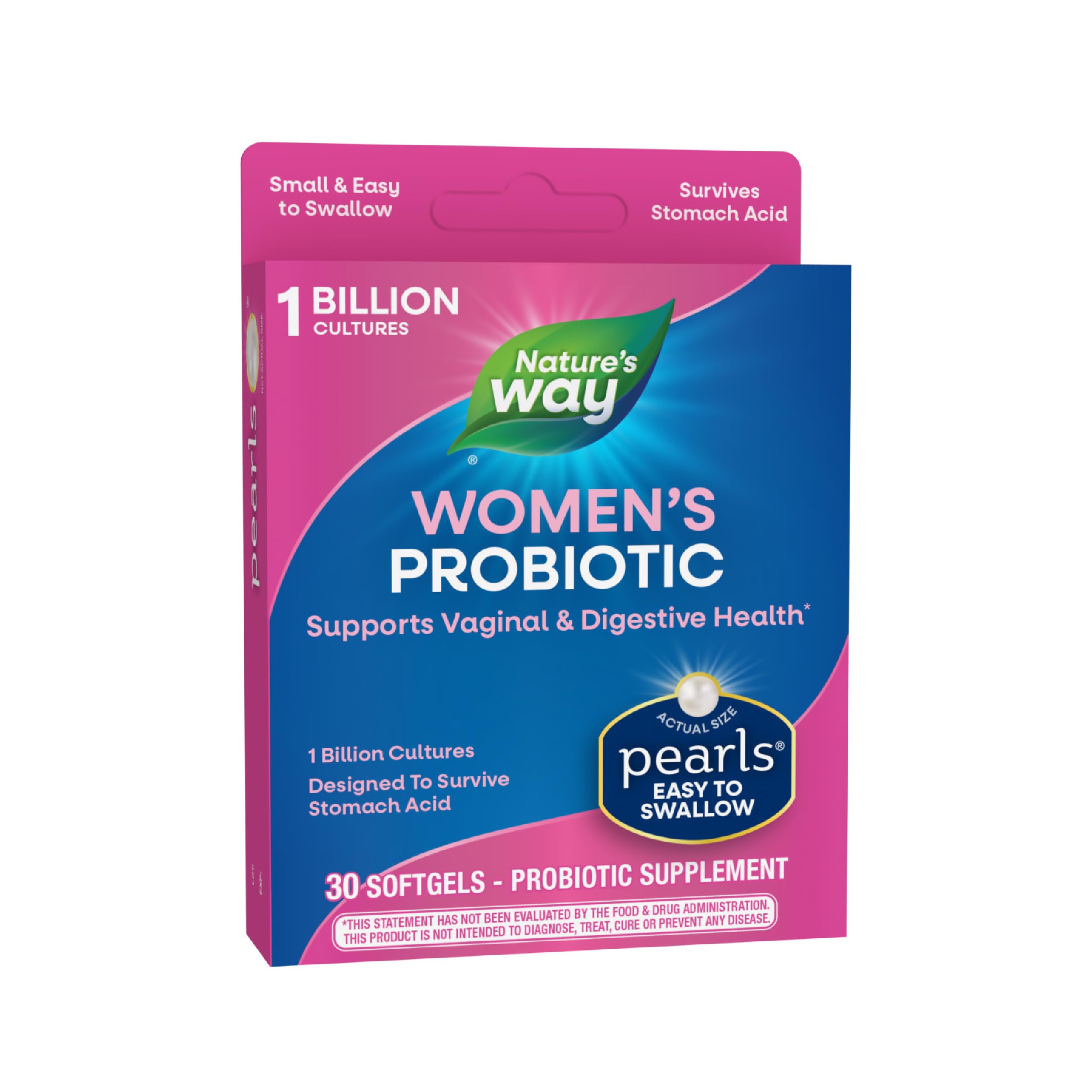 Nature's Way Women's Probiotic Pearls, Supports Vaginal and Digestive Health*, 1 Billion Live Cultures Nature's Way buy supplements canada