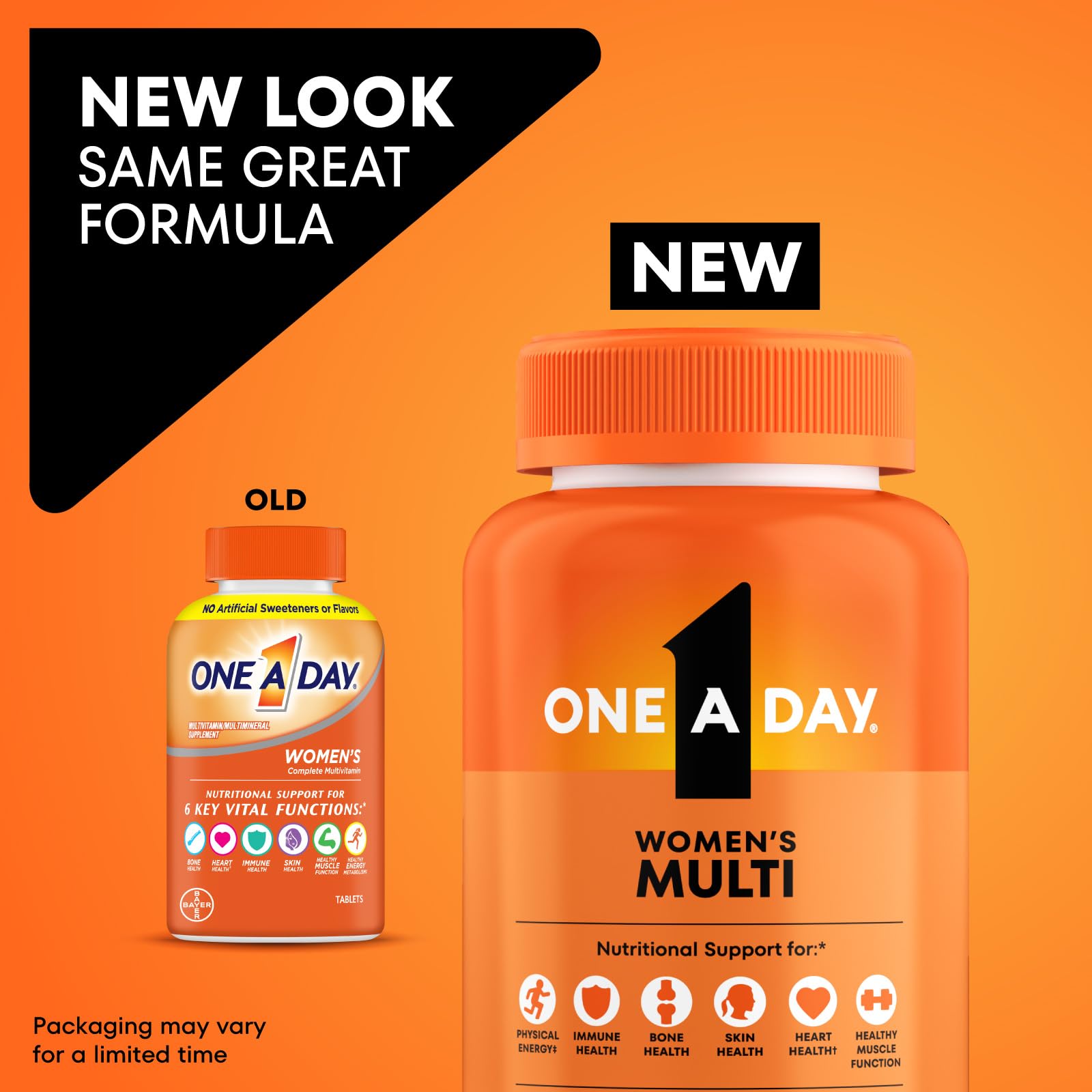 One A Day Multivitamin for Women- Daily Vitamins for Woman with Biotin, Calcium, Folic Acid, Iron & Zinc, Complete Women’s Vitamins ONE A DAY buy supplements canada