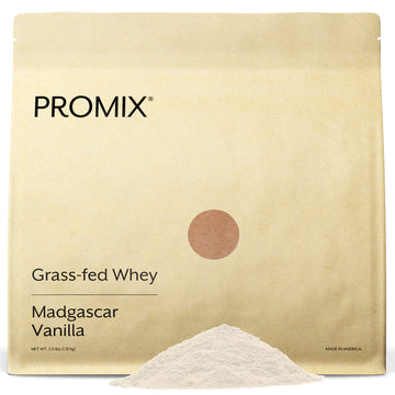 Promix Whey Protein Powder, Vanilla - 2.5lb Bulk - Grass-Fed & 100% All Natural ProMix Nutrition buy supplements canada