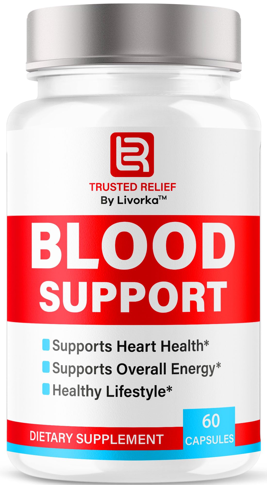 Trusted Relief Blood Support Capsules - Official TrustedRelief Blood Support Vitamin Pills, Natural Trusted Relief Advanced Premium Formula Wellness & Overal Health, 60 Capsules for 1 Month LIVORKA buy supplements canada