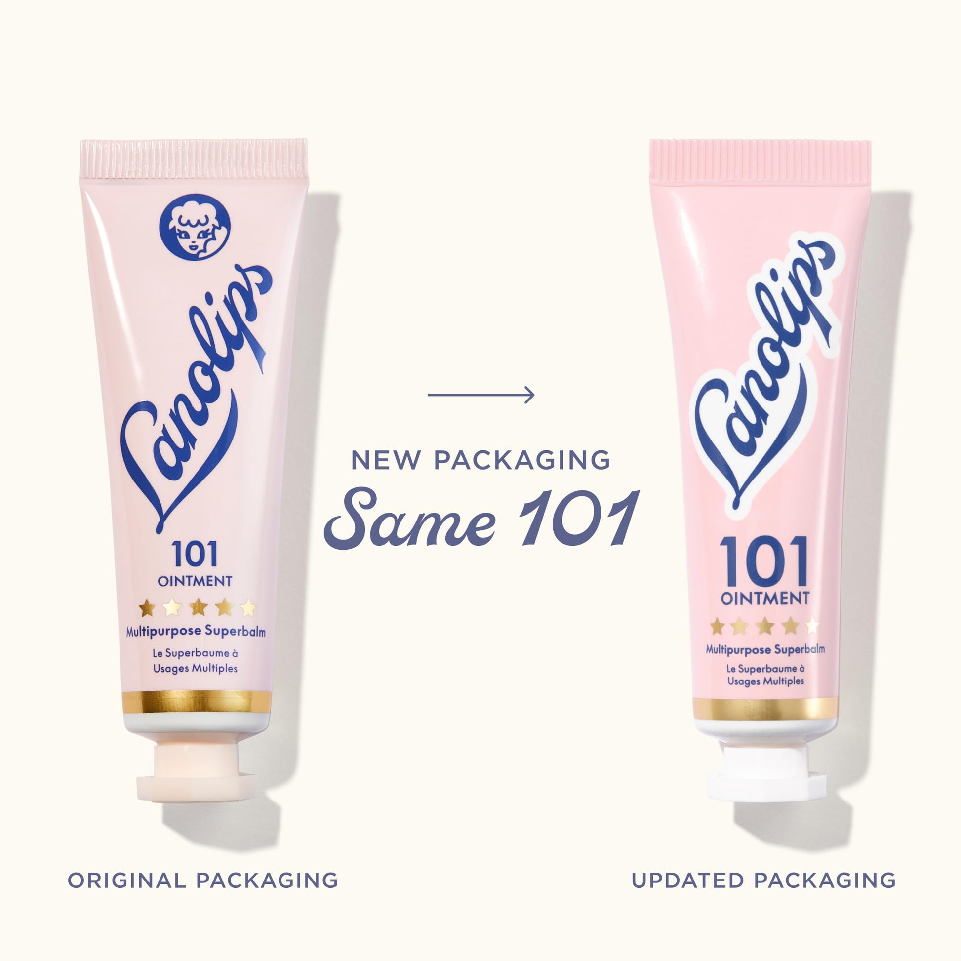 Lanolin 101 Multipurpose Ointment - Lanolin Lip Balm & Healing Ointment for Skin Barrier Repair - Moisturizer for Dry Lips, Cuticles & Elbows - No Petroleum Formula - Original Superbalm (0.52 oz) Lanolips buy supplements canada