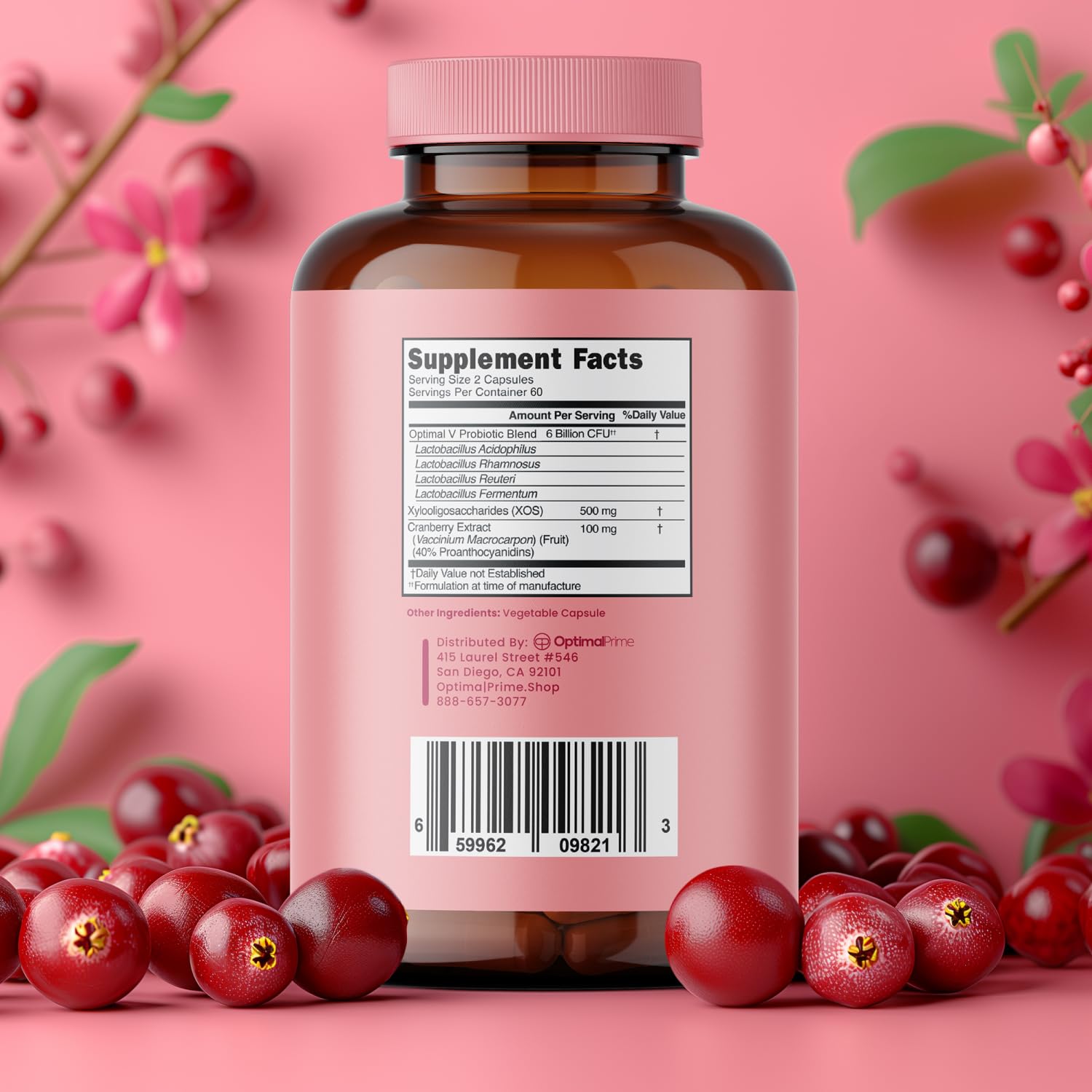 Optimal Prime Vaginal Probiotic for Women, Promotes Healthy pH, Normal Yeast Levels, Odor Control Optimal Prime buy supplements canada