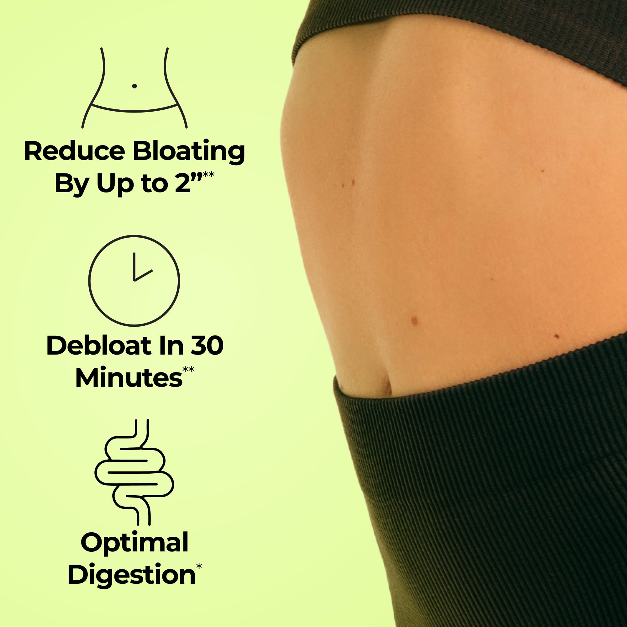HUM Flatter Me Digestive Enzymes for Women & Men, Digestive Health Bloating Supplement with Ginger & Peppermint Leaf, Fast Acting Anti Bloat Pills Multi Enzyme for Debloating, Vegan, 60 Capsules HUM buy supplements canada