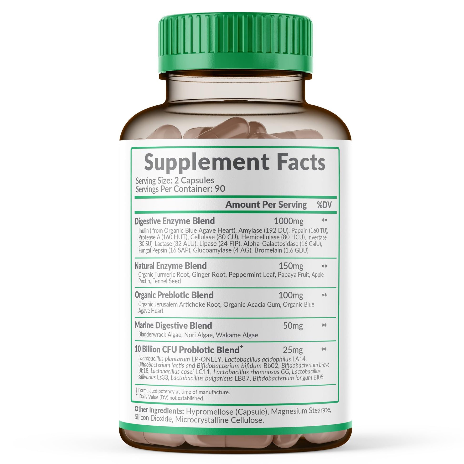 Wholesome Wellness Digestive Enzymes 1000MG Plus Prebiotics & Probiotics Supplement, 180 Capsules, Organic Plant-Based Vegan Formula for Digestion Wholesome Wellness buy supplements canada